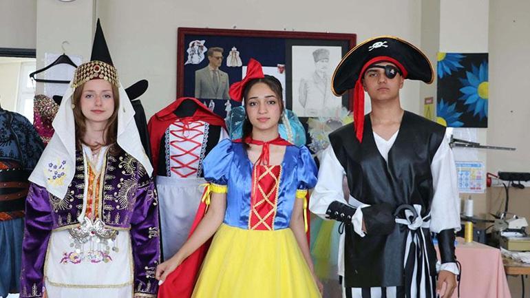 Masallardan fırlamış gibi... Liseli gençlerin sıra dışı projesi