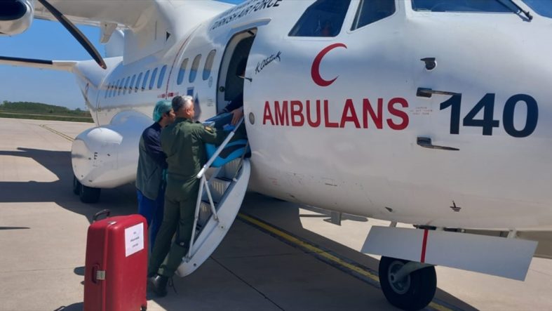 Hava Kuvvetleri'nden Samsun’dan Ankara’ya Organ Nakli