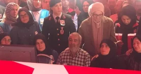 “Oğlumun cenazesi değil düğünü bugün, Benim oğlum artık Türkiye’nin oğlu oldu”