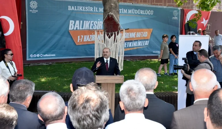 Balıkesir’de Hayat Boyu Öğrenme Haftası Coşkuyla Başladı