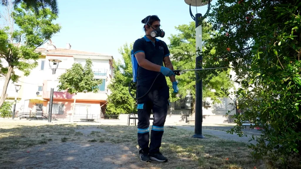 Balıkesir'de Vektörle Mücadele 12 Ay Kesintisiz Sürüyor