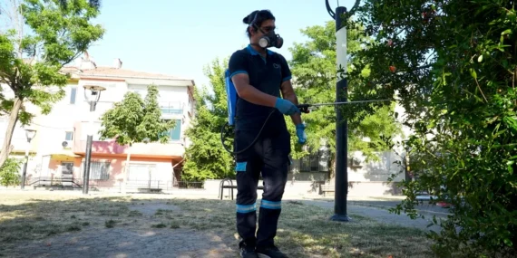 Balıkesir'de Vektörle Mücadele 12 Ay Kesintisiz Sürüyor