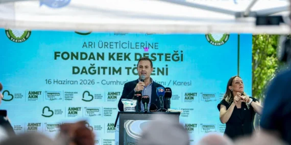 Balıkesir'den Arıcılara Yüzde 100 Hibe: 79 Bin 884 Kg Fondan Kek Desteği