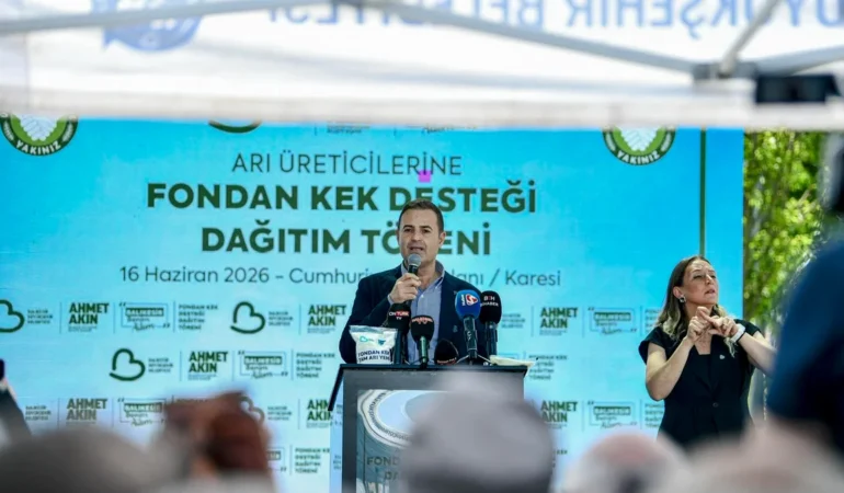Balıkesir’den Arıcılara Yüzde 100 Hibe: 79 Bin 884 Kg Fondan Kek Desteği