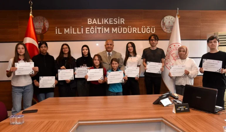 Dilimizin Zenginlikleri Projesi’nde Balıkesir’de Gurur Dolu Ödül Töreni