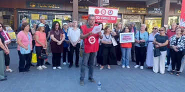 DİSK Dev Emekli-Sen Balıkesir'den Ekonomik Adalet Çağrısı