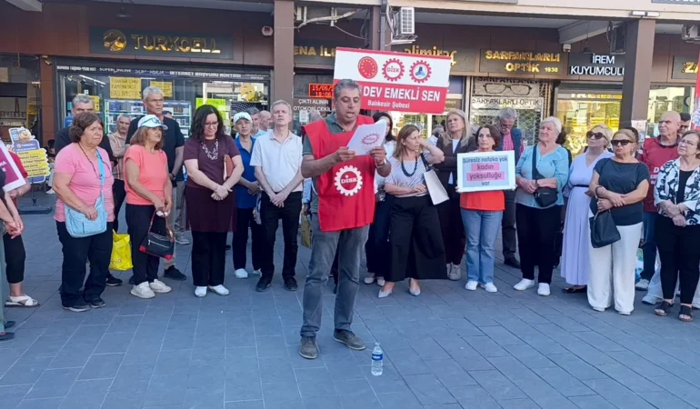 DİSK Dev Emekli-Sen Balıkesir’den Ekonomik Adalet Çağrısı