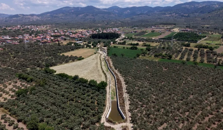 DSİ’den Burhaniye’de Taşkın Koruma Yatırımı