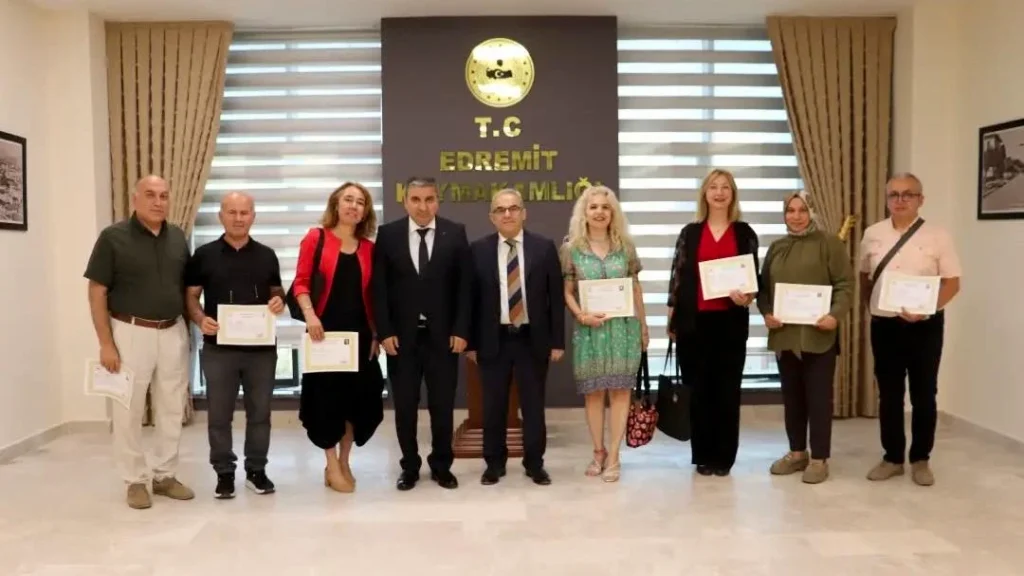 EESKEP Eğitimcilerine Başarı Belgesi Takdim Edildi