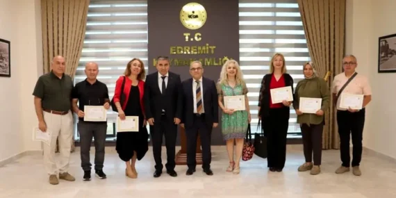 EESKEP Eğitimcilerine Başarı Belgesi Takdim Edildi