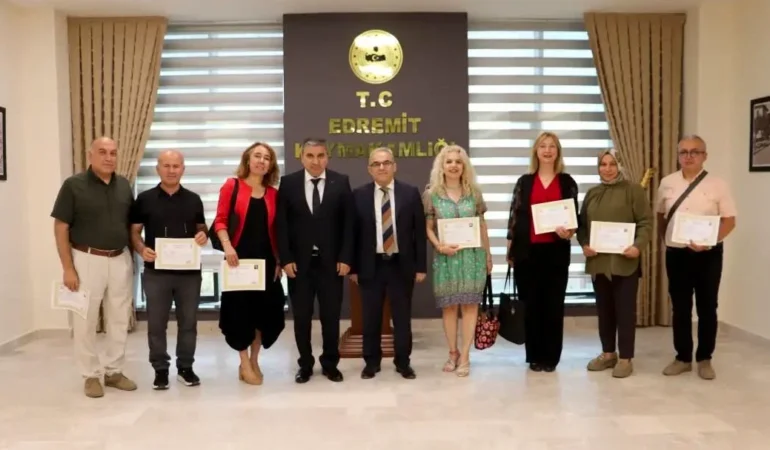 EESKEP Eğitimcilerine Başarı Belgesi Takdim Edildi