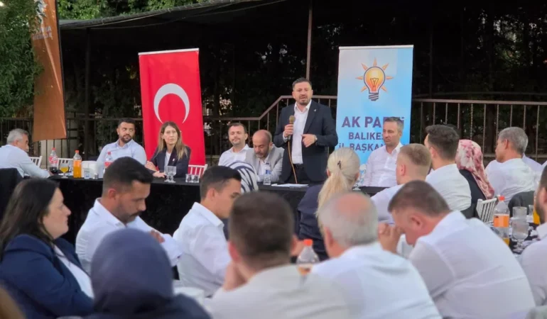AK Parti Balıkesir İl Başkanı Mehmet Aydemir: ‘Gücümüz Teşkilatımızdır’