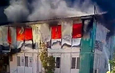Balıkesir Bigadiç DSİ Yerleşkesinde Korkutan Yangın