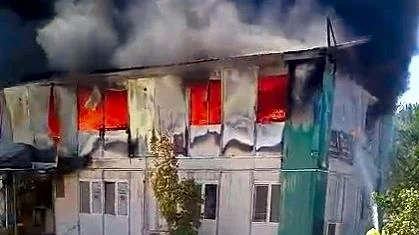 Balıkesir Bigadiç DSİ Yerleşkesinde Korkutan Yangın