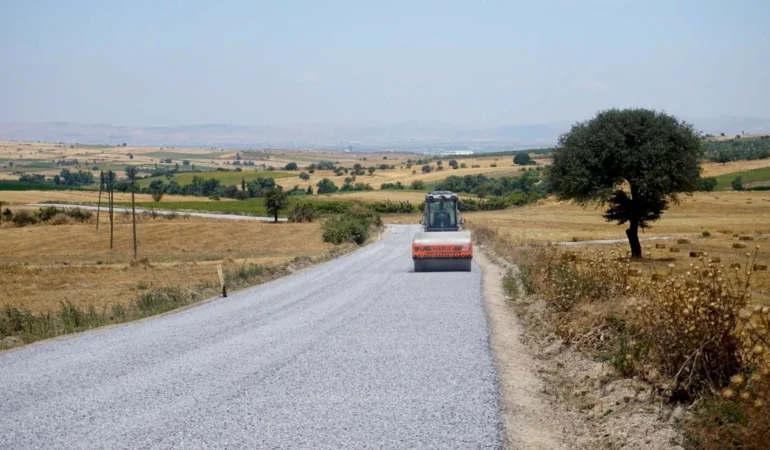 Balıkesir Büyükşehir Orhanlı-Çiftlikköy Yolunu Yeniledi