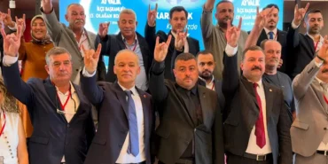 MHP Ayvalık İlçe Kongresi'nde Hasan Ustalı Başkan Seçildi
